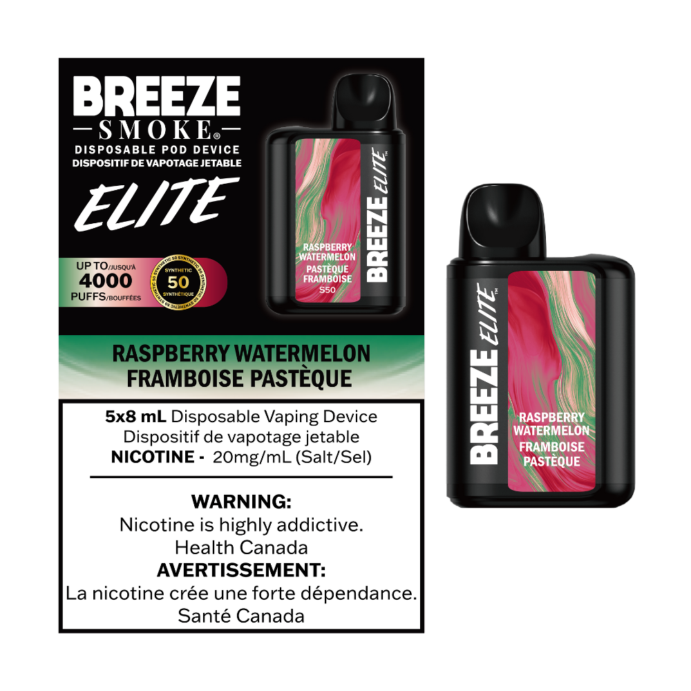 BREEZE ELITE S50 4000 PUFFS DISPOSABLE VAPE