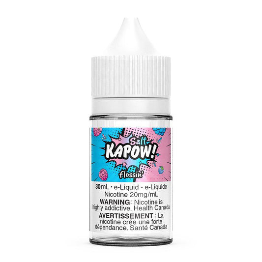 CLOUDY - FLOSSIN NIC SALTS - KAPOW SALT 30ML