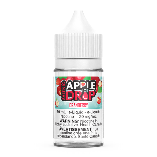 CRANBERRY - APPLE DROP ICE SALT 30ML