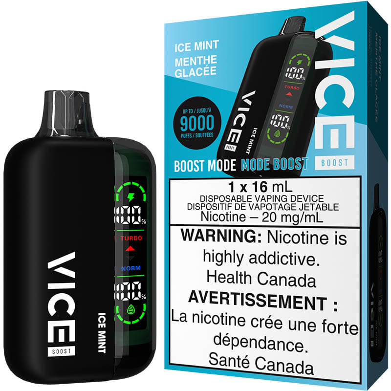 Vice Boost 9000 Puffs Disposable Vape-Ice mint